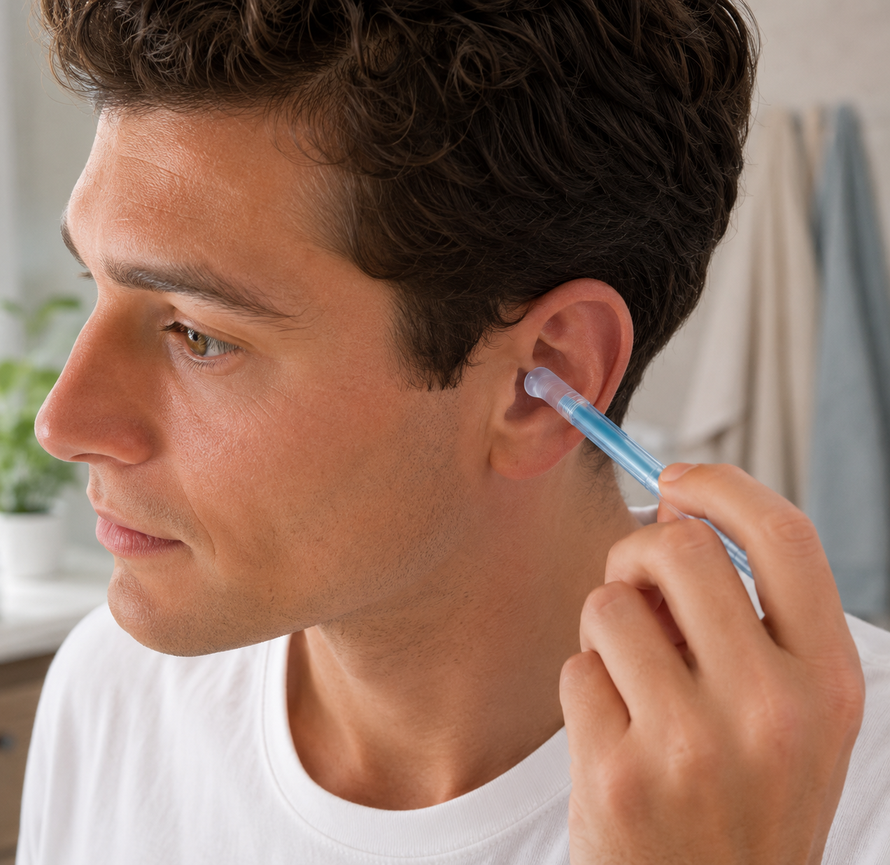 ClearPop™ - Klia i örat utan att vaxet trycks längre in